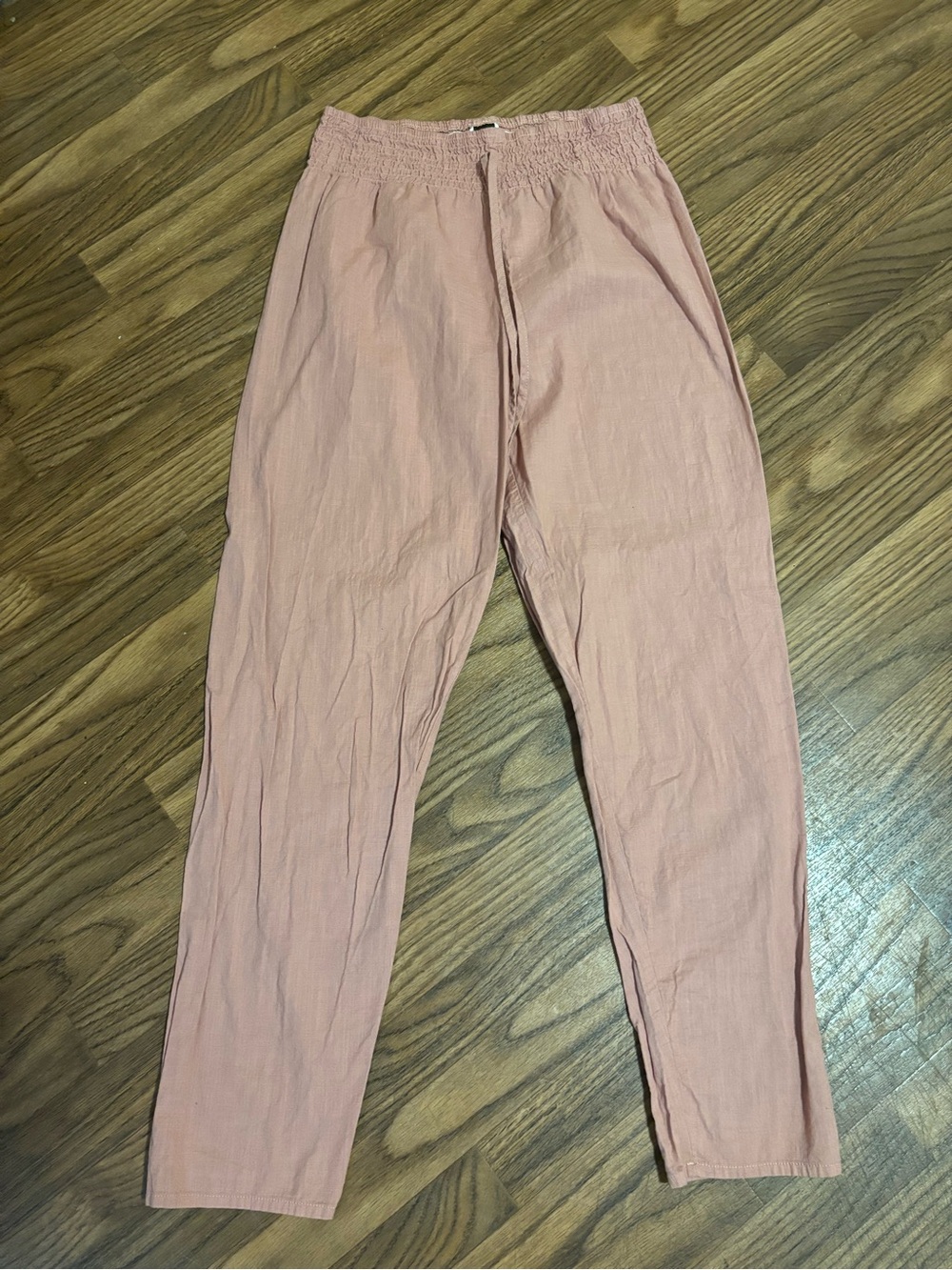 SHEIN *Loose Fit Baggy Lightweight Pants *Size 6* Dusty Pink Color.